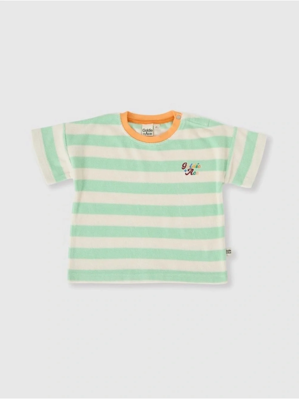 NWOT Goldie + Ace “Peas in a Pod” Striped Terry Set - 5